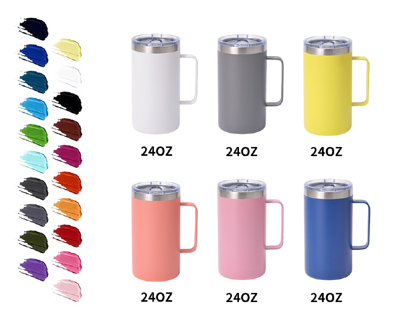 24 oz Vacuum Tumbler/Coffee Cup -20250712